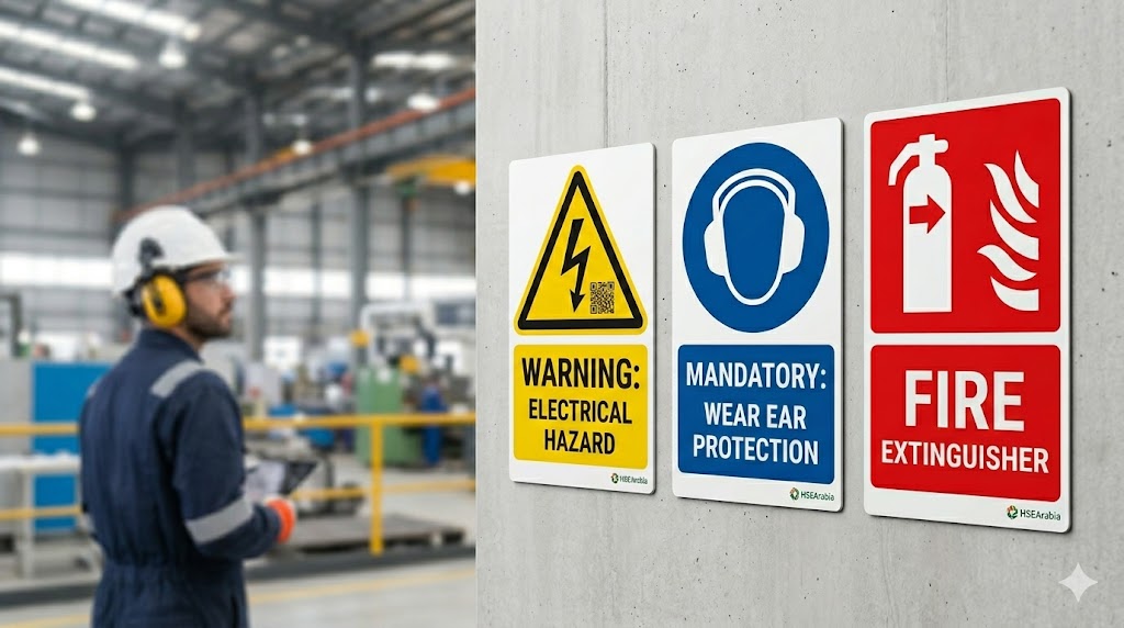 HSEArabia ISO Safety Signs
