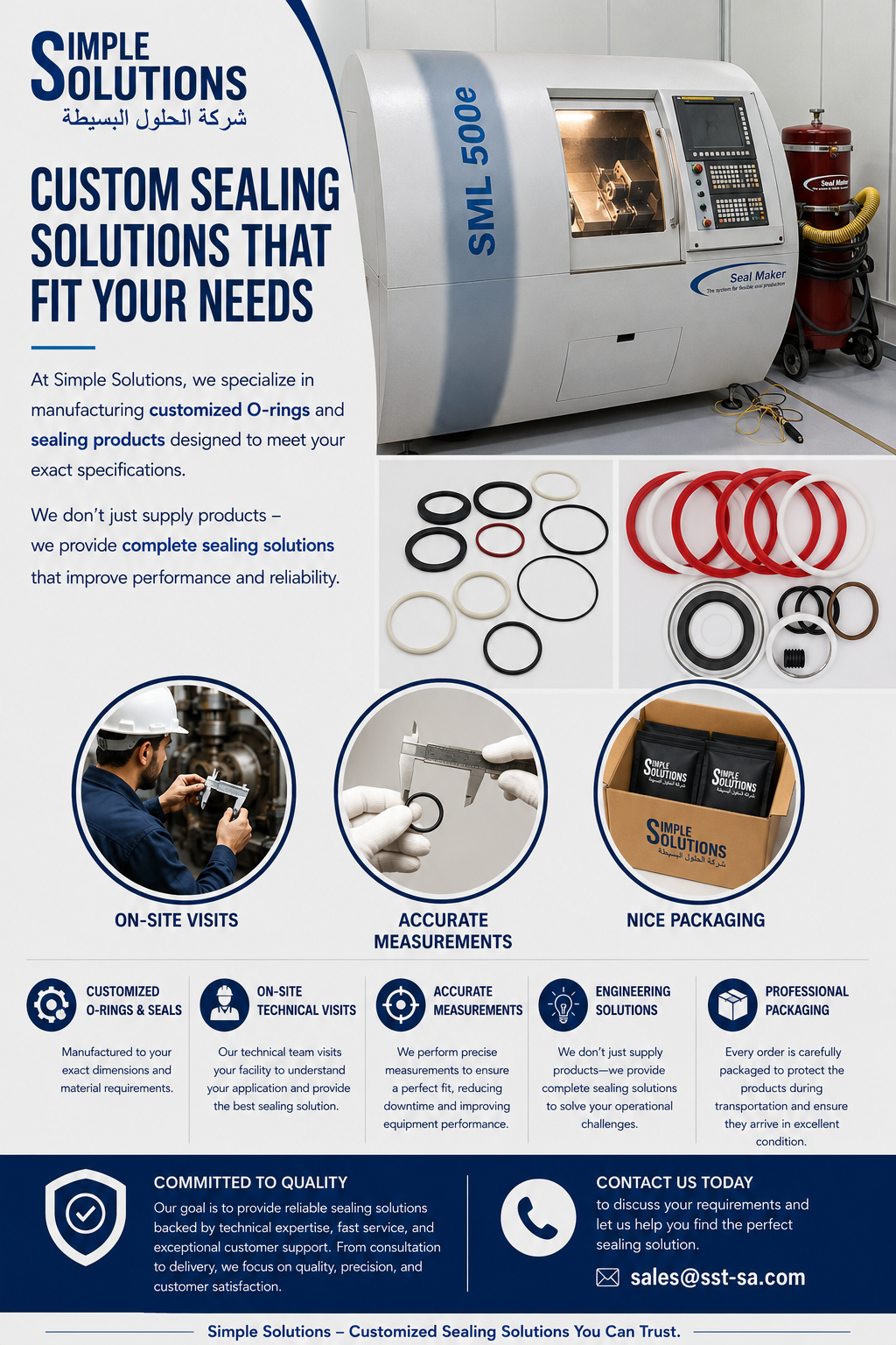 Customized O-Rings & Sealing Solutions