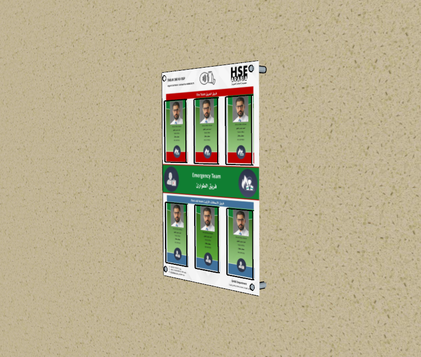 Smart Emergency team board